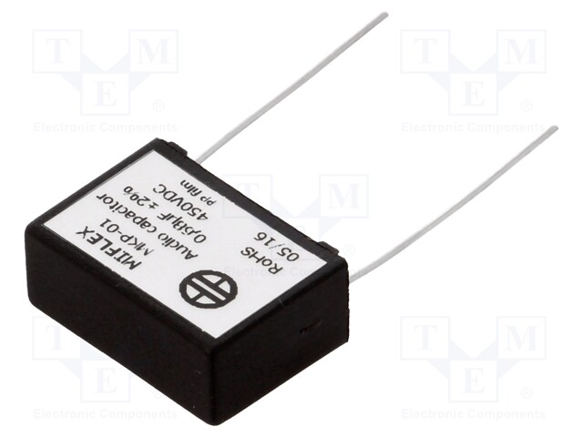 Capacitor: polypropylene; 0.68uF; 450VDC; 22.5mm; ±2%; -25÷85°C