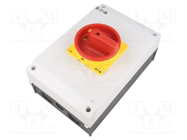 Switch: main cam switch; Stabl.pos: 2; 63A; OFF-ON; Poles: 3+N; 37kW