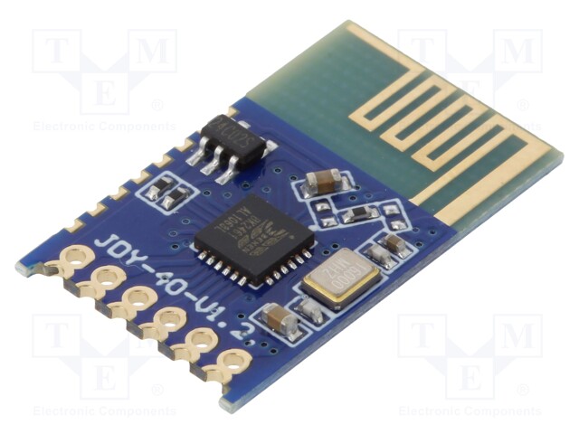 Module: radio modem; 3.3VDC; SPI; NRF24L01; goldpin; 2.4GHz