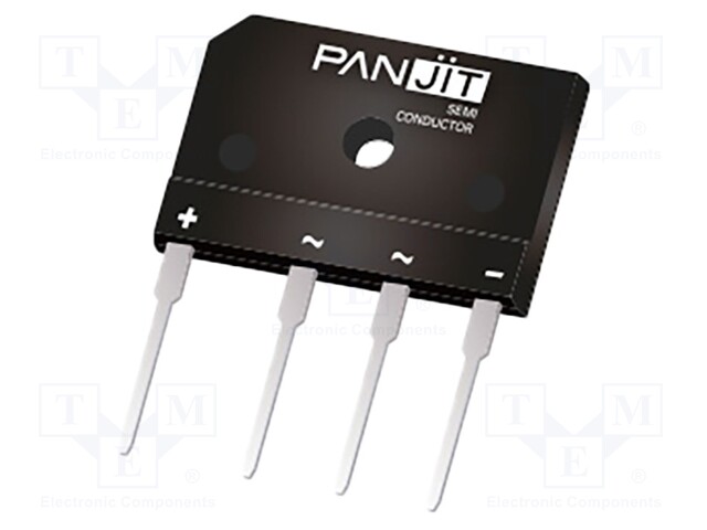 Bridge rectifier: single-phase; Urmax: 1kV; If: 15A; Ifsm: 240A