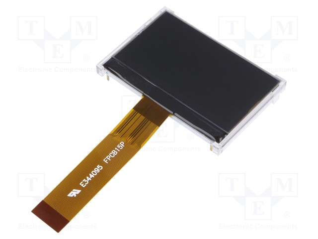 Display: LCD; graphical; 128x64; 80x54x6.5mm; 2.9"; LED; PIN: 34