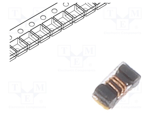 Inductor: wire; SMD; 0402; 22nH; 1.6A; 60mΩ; -40÷85°C; ±10%