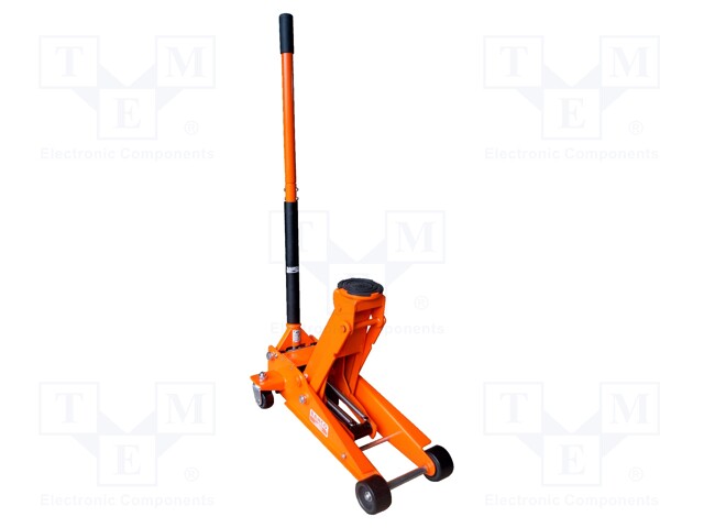 Hydraulic floor jack; 3000kg; Hmin: 130mm; Hmax: 462mm