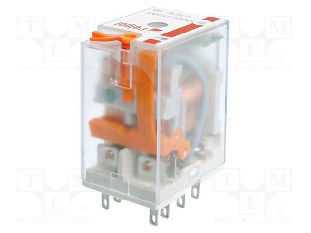 Relay: electromagnetic; DPDT; Ucoil: 115VAC; 12A/250VAC; 12A/24VDC