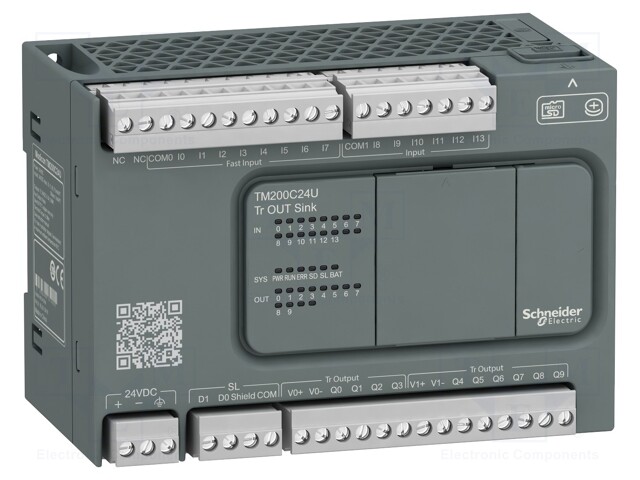 Module: PLC programmable controller; OUT: 10; IN: 14; IP20; 24VDC