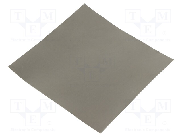 Shielding mat; 120x120x0.05mm; Permeability: 230; self-adhesive