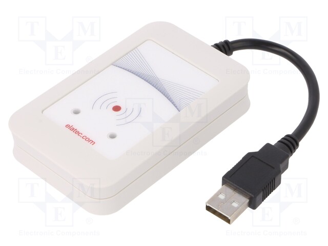 RFID reader; antenna; 88x56x18mm; USB; 4.3÷5.5V; Range: 100mm