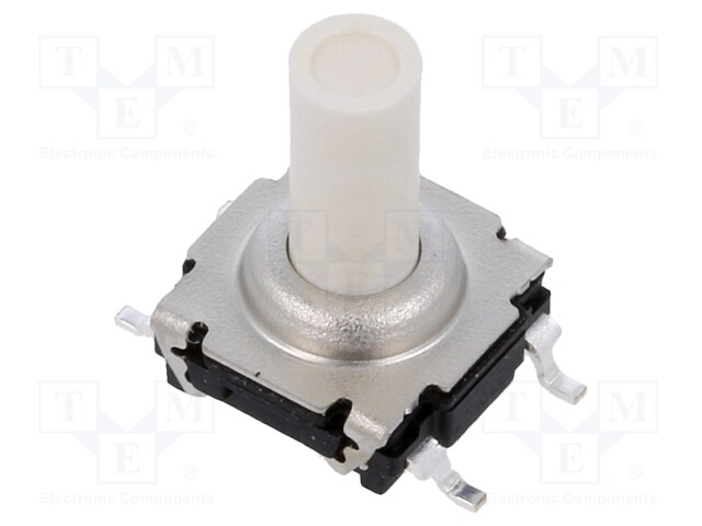 Microswitch TACT; SPST; Pos: 2; 0.05A/12VDC; SMD; none; 2.94N; round