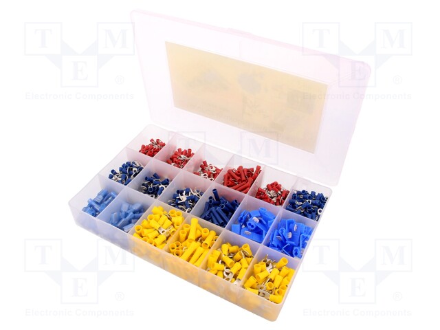 Kit: connectors; insulated; 1000pcs.