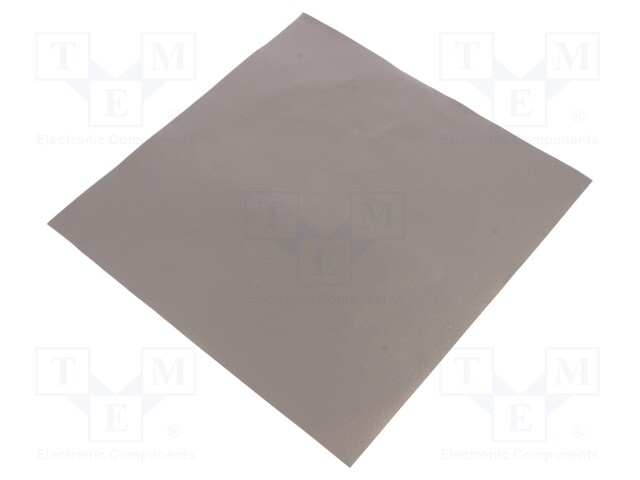 Shielding mat; 240x240x0.2mm; Permeability: 20; self-adhesive