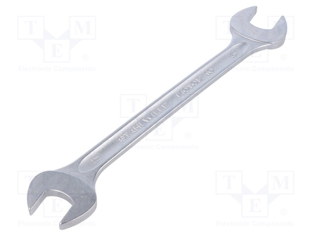 Wrench; spanner; 16mm,17mm; chromium plated steel; Series: MOTOR