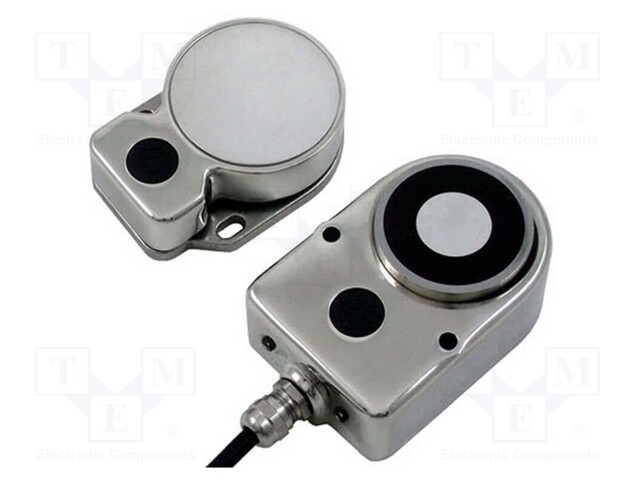 Safety switch: RFID; D40ML; NC x2; IP69K; stainless steel; 200mA