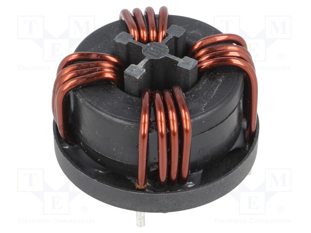 Inductor: wire with current compensation; THT; 3mH; 2.6mΩ; 500VAC