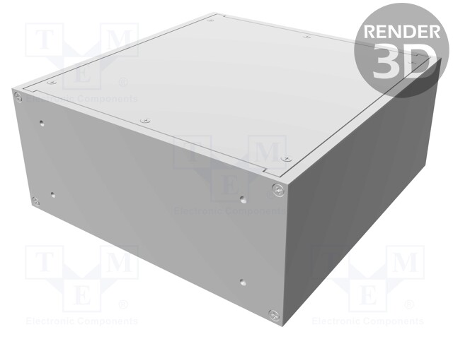 Enclosure: 19" standard; 2U; Enclos.mat: aluminium; Y: 203mm