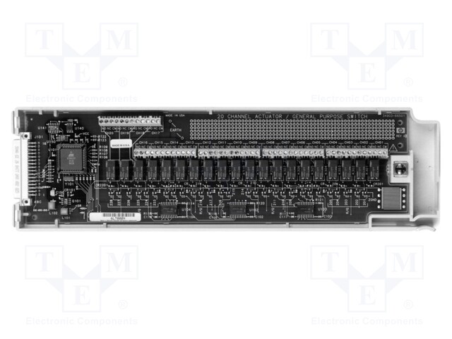 Module: relay; Channels: 20; 300V; 1A; Application: 34970A,34972A