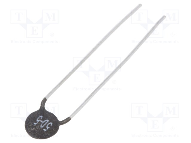 NTC thermistor; THT; 5Ω; 6.5mm; -55÷200°C