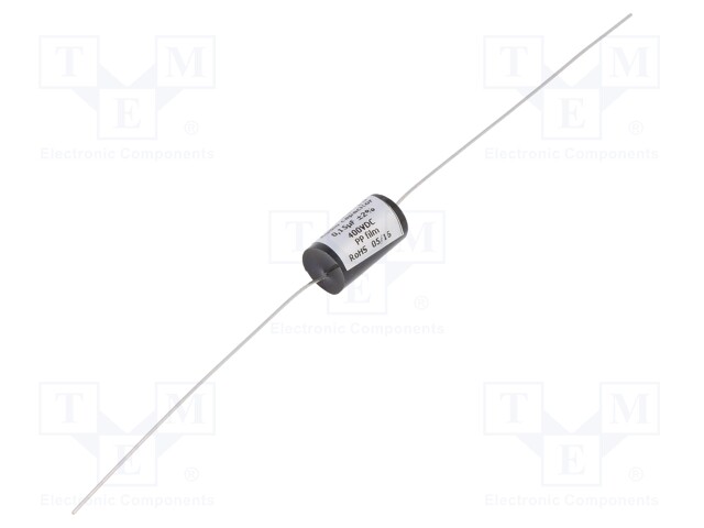 Capacitor: polypropylene; 0.15uF; 400VDC; ±2%; Ø8.1x18mm; -25÷85°C