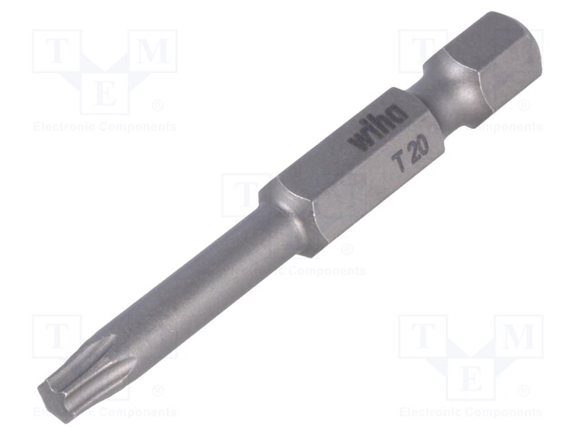 Screwdriver bit; Torx®; TX20; Overall len: 50mm