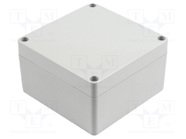 Enclosure: multipurpose; X: 105mm; Y: 105mm; Z: 60mm; 1554; grey; IP68