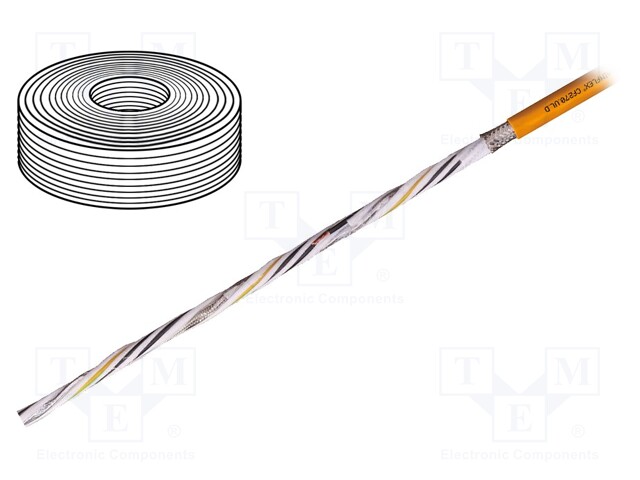 Wire: control cable; chainflex® CF270.UL.D; 4G2,5mm2 + 2x1,5mm2