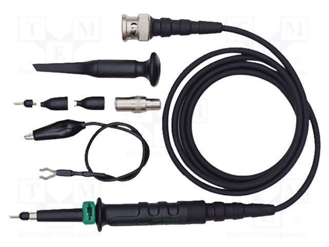 Probe: for oscilloscope; passive; 100kHz÷650MHz; 200V; BNC plug