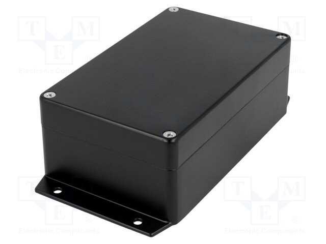 Enclosure: multipurpose; X: 100mm; Y: 160mm; Z: 60mm; aluminium; IP67