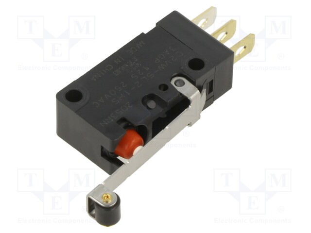 Microswitch SNAP ACTION; SPDT; Rcont max: 50mΩ; ON-(OFF); Pos: 2