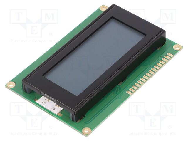 Display: LCD; alphanumeric; STN Positive; 16x4; 87x60x13.5mm; LED