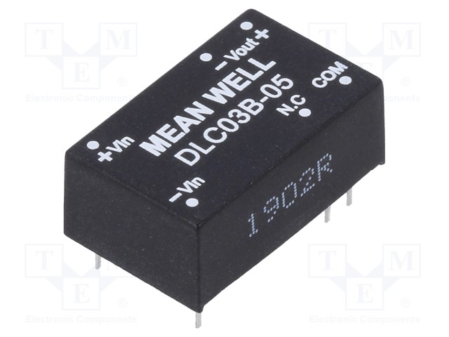 Converter: DC/DC; 3W; Uin: 18÷36V; Uout: 5VDC; Uout2: -5VDC; DIP16