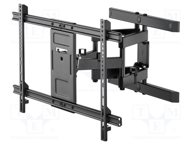 LCD/LED holder; black; tiltable; 60kg