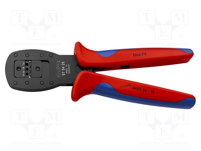 Tool: for crimping; Mini-Fit® terminals