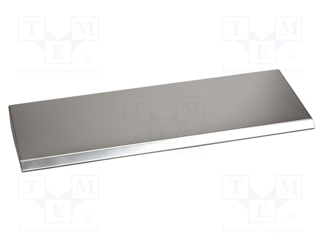 Canopy; stainless steel; W: 150mm; L: 300mm