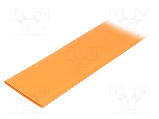 Heat shrink sleeve; glueless; 2: 1; 38.1mm; L: 1m; orange