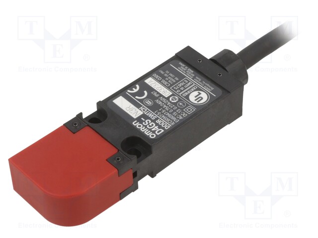 Safety switch: key operated; Series: D4GS-N; Contacts: NC x2 + NO