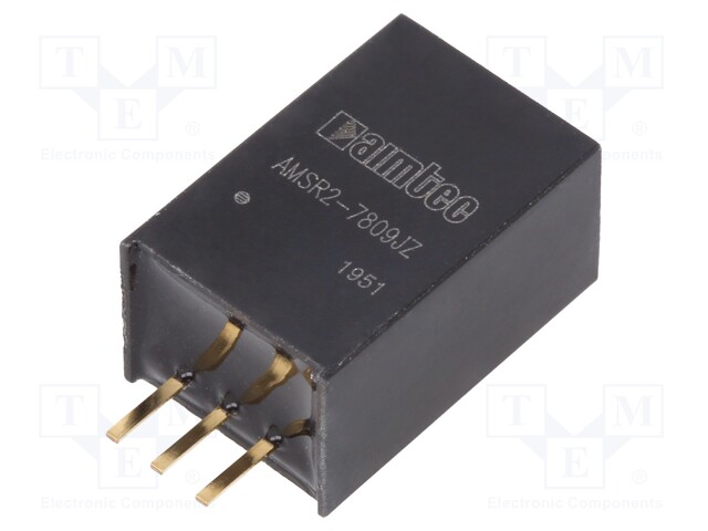 Converter: DC/DC; 18W; Uin: 13÷36V; Uout: 9VDC; Iout: 2A; SIP3; 3.8g