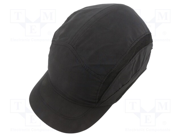 Light helmet; black; CE,EN812; ABS; First Base™ +