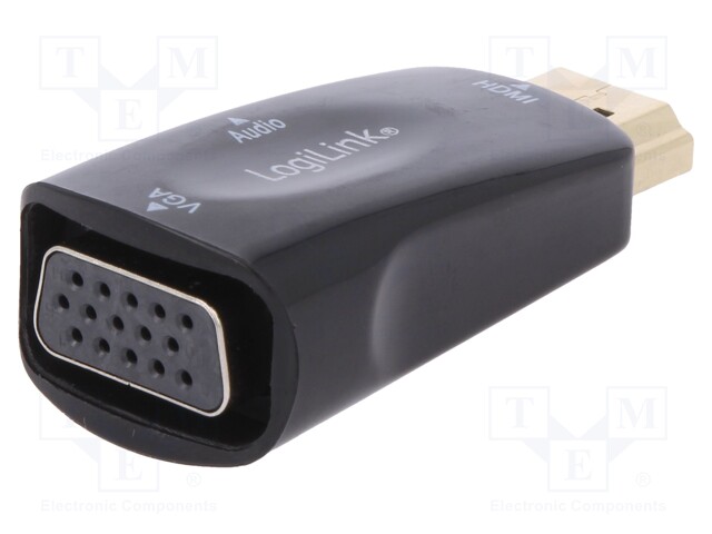 Converter; HDCP 1.0,HDCP 1.1,HDCP 1.2,HDMI 1.3; Colour: black