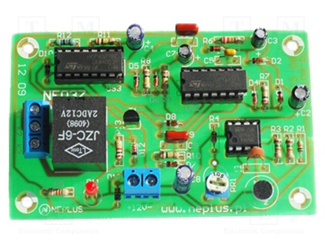 Circuit; sound switch; 12VDC; 3A