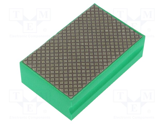 Sponge; 90x55mm; green; Granularity: 60