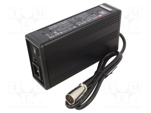 Charger: for rechargeable batteries; 4A; 15÷50Ah; 55.2VDC; 93%