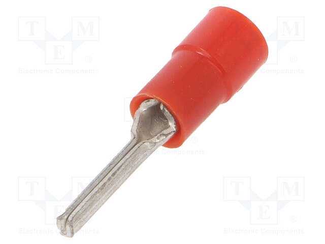 Tip: wire pin; Ø: 1.8mm; 0.25÷1.5mm2; crimped; for cable; insulated