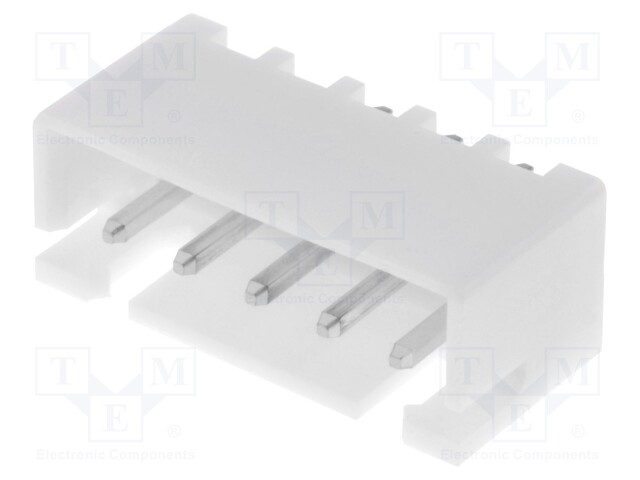 Socket; wire-board; male; XH; 2.5mm; PIN: 5; THT; 250V; 3A; -25÷85°C