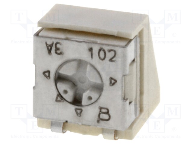 Potentiometer: mounting; single turn,vertical; 1kΩ; 250mW; SMD