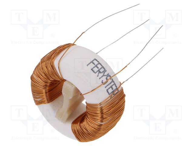 Inductor: wire; THT; 22mH; 500mA; 650mΩ; 230VAC; 26x8mm; -20÷+50%