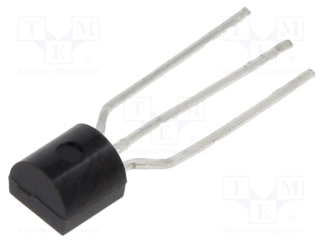 Transistor: N-MOSFET; unipolar; 60V; 0.5A; 0.83W; TO92