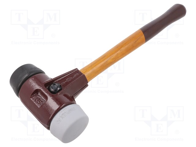 Hammer; 370mm; W: 135mm; 1.14kg; 50mm; round; wood; SIMPLEX