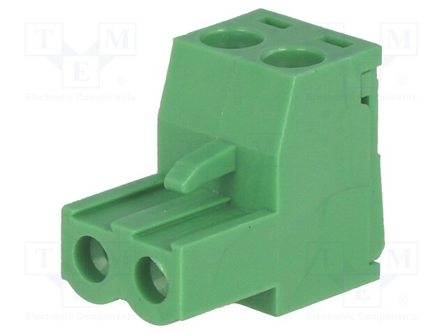 Pluggable terminal block; Contacts ph: 5.08mm; ways: 2; straight