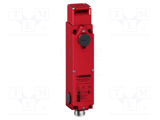 Safety Interlock Switch, Preventa XCS Series, DPST-NC, SPST-NO, Connector, 24 V, 1.5 A, IP65