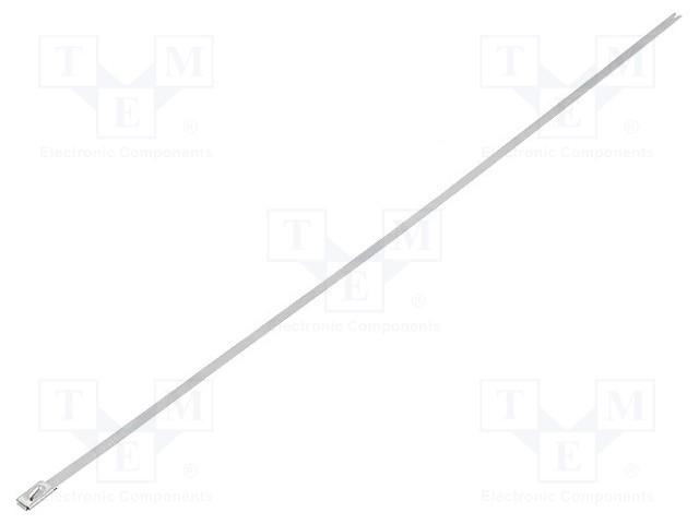 Cable tie; L: 362mm; W: 4.6mm; stainless steel AISI 304; 900N