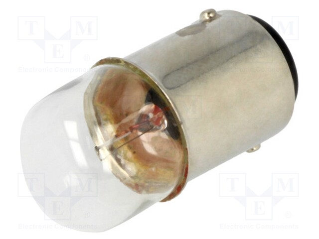 Signallers accessories: bulb; BA15D; Usup: 12VDC; Series: SL7